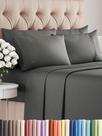 Conjunto de lençóis CGK Linens King com lençóis de resfriamento de 6 peças Conjunto de lençóis CGK Linens King com lençóis de resfriamento de 6 peças