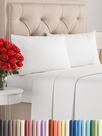 Conjunto de lençóis CGK Unlimited 400 fios de algodão queen size Conjunto de lençóis CGK Unlimited 400 fios de algodão queen size
