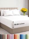 Conjunto de lençóis CGK Unlimited Extra Deep Full, 6 peças, branco antigo