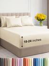 Conjunto de lençóis CGK Unlimited Extra Deep Full de 6 peças em branco