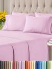 Conjunto de lençóis CGK Unlimited King Light Pink 6 peças