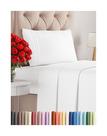 Conjunto de lençóis CGK Unlimited Twin Size, 3 peças, branco
