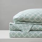 Conjunto de lençóis Comfort Spaces 100% algodão King Scales, 4 peças Conjunto de lençóis Comfort Spaces 100% algodão King Scales, 4 peças