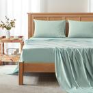 Conjunto de lençóis Comfort Spaces Coolmax Moisture Wicking King Aqua