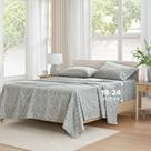 Conjunto de lençóis Comfort Spaces Extra Deep Pocket 100% algodão Queen