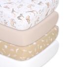 Conjunto de Lençóis de Berço The Peanutshell - 4 Peças em Algodão Orgânico