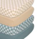 Conjunto de Lençóis de Berço The Peanutshell Orgânico - 4 Peças em Algodão Jersey