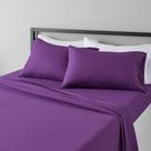 Conjunto de lençóis de cama Amazon Basics Lightweight Microfiber Full