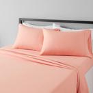 Conjunto de lençóis de cama Amazon Basics Lightweight Microfiber Queen