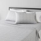 Conjunto de lençóis de cama Amazon Basics Lightweight Microfiber Queen Conjunto de lençóis de cama Amazon Basics Lightweight Microfiber Queen