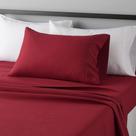 Conjunto de lençóis de cama Amazon Basics Lightweight Microfiber Twin
