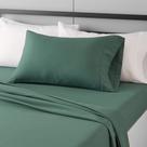 Conjunto de lençóis de cama Amazon Basics Lightweight Microfiber Twin