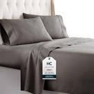 Conjunto de lençóis de cama HC COLLECTION California King com 2 fronhas