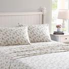 Conjunto de lençóis de cama Laura Ashley Full Audrey Pink Cotton