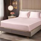 Conjunto de lençóis de cetim BED_LINEN_SET BEDELITE totalmente rosa 38x191cm