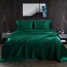 Conjunto de lençóis de cetim Homiest Luxury Silky Satin Bedding Full