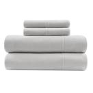 Conjunto de lençóis de design inteligente, mistura de malha de algodão, lençóis macios e respiráveis para todas as estações. O conjunto de lençóis de mistura de algodão é fresco e macio, o bolso profundo serve para colchões de até 16", cinza Twin GG, 3 peças