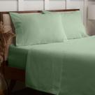 Conjunto de lençóis de flanela de algodão Mellanni com escova dupla King Sage