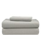 Conjunto de lençóis de flanela LANE LINEN 100% algodão Twin Silver