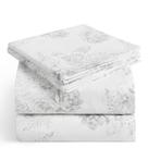 Conjunto de lençóis de flanela Mellanni 4 peças 180GSM Cotton King Conjunto de lençóis de flanela Mellanni 4 peças 180GSM Cotton King