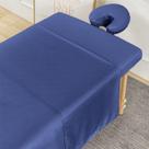 Conjunto de lençóis de massagem MRJ Microfiber, 3 peças, azul marinho Conjunto de lençóis de massagem MRJ Microfiber, 3 peças, azul marinho