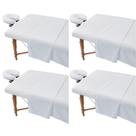 Conjunto de lençóis de mesa de massagem KAKU HOME Extra Thick Microfiber