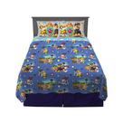 Conjunto de lençóis de microfibra Franco Paw Patrol, tamanho completo, 4 peças