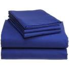Conjunto de lençóis Destiny Crescent Bedding Full XL Microfiber Blue Conjunto de lençóis Destiny Crescent Bedding Full XL Microfiber Blue