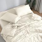 Conjunto de lençóis DOZ 100% viscose da Bamboo Organic Ivory Queen