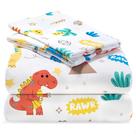Conjunto de lençóis duplos para crianças Joiedomi Dinosaur Soft Microfiber