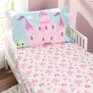 Conjunto de lençóis e fronhas EVERYDAY KIDS Toddler Princess Conjunto de lençóis e fronhas EVERYDAY KIDS Toddler Princess
