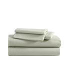 Conjunto de lençóis Eddie Bauer Queen Size 100% algodão, flanela, verde