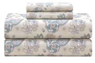 Conjunto de lençóis Feather & Stitch 100% algodão 300TC Percale King Conjunto de lençóis Feather & Stitch 100% algodão 300TC Percale King
