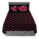 Conjunto de lençóis Franco Naruto Akatsuki Anime Queen Size