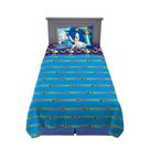 Conjunto de lençóis Franco Sonic The Hedgehog Microfiber Twin Size