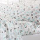 Conjunto de lençóis Great Bay Home Coastal Microfiber Full Seashell
