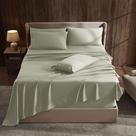 Conjunto de lençóis Hearth & Harbor Extra Deep Pocket Full Sage Green