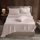 Conjunto de lençóis Hearth & Harbor Luxury Soft Twin Peach Beige