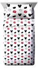 Conjunto de lençóis Jay Franco Disney Mickey Mouse Cute Faces Twin
