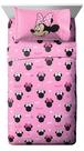 Conjunto de lençóis Jay Franco Minnie Mouse Pink Twin 3 peças