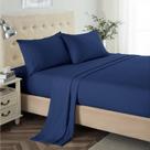 Conjunto de lençóis Lanest Housing Queen 2400 Thread Count Microfiber