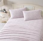 Conjunto de lençóis Laura Ashley, flanela totalmente de algodão, rosa Paisley
