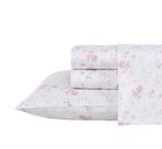 Conjunto de lençóis Laura Ashley Home Queen Soft Sateen Cotton
