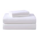 Conjunto de lençóis Laura Ashley Queen Cotton Flannel True White