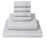 Conjunto de lençóis Mellanni Iconic Collection Bedding Queen de 6 peças