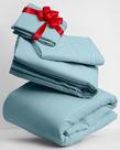 Conjunto de lençóis Mellanni Iconic Collection Queen Size Aqua