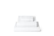 Conjunto de lençóis Mellanni Iconic Collection Twin Size Branco