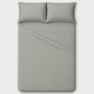 Conjunto de lençóis MyGiza 400TC de algodão egípcio RV King Light Grey