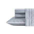 Conjunto de lençóis Nautica em tamanho real de algodão percal Coleridge Stripe
