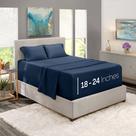 Conjunto de lençóis Nestl Queen Size Extra Deep Pocket Microfiber